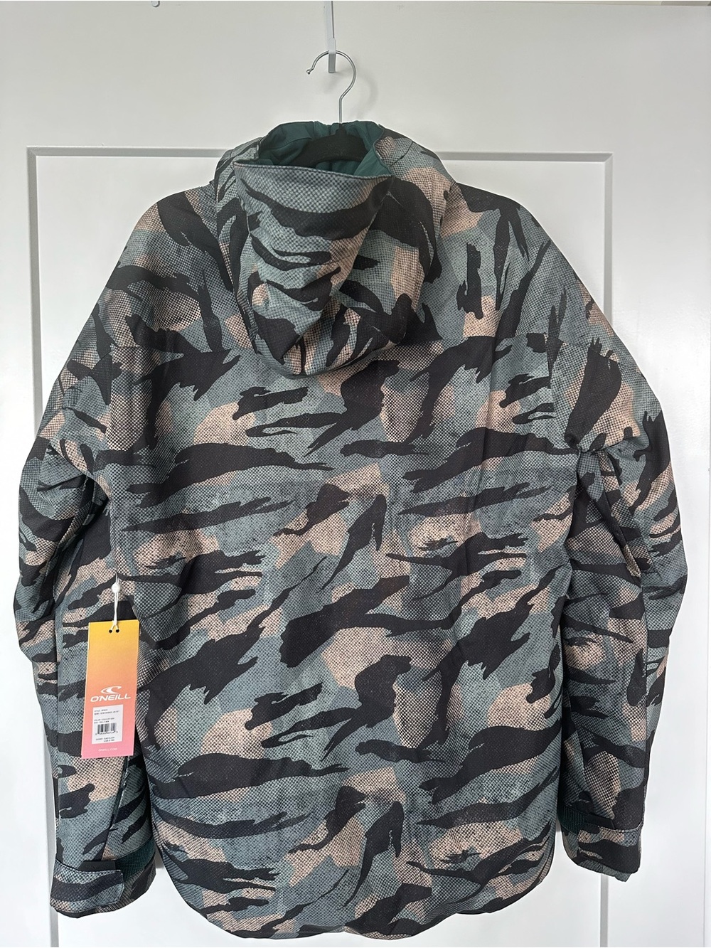 O’Neill Snowboarding Jacket (Diabase green & black) - Picture 3 of 9